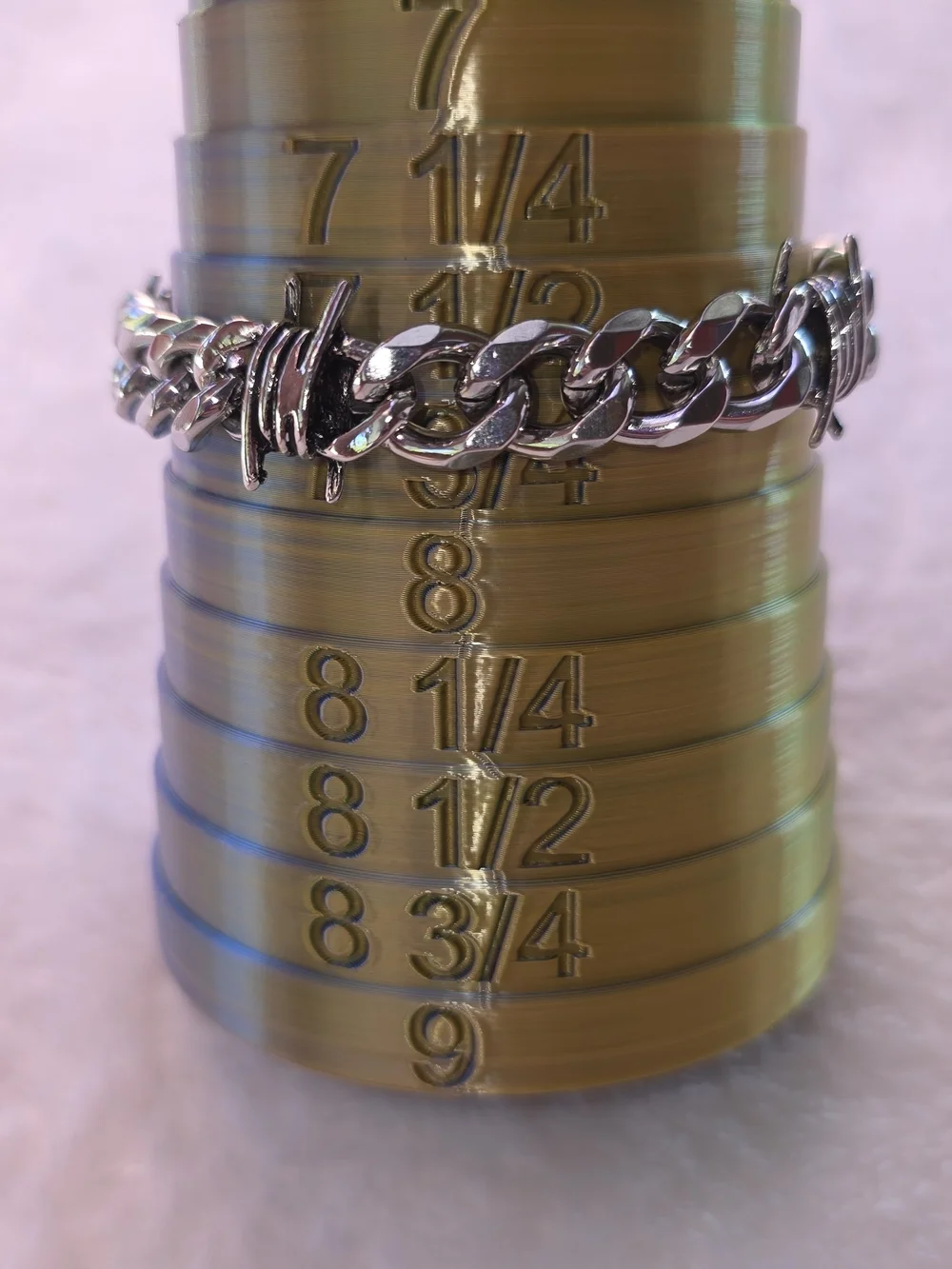 Stainless Steel  Men’s Barbed Wire Chain Bracelet
